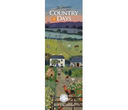 Otter House - Country Days Jo Grundy Slim Calendar 2027