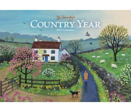 Otter House - Country Year Jo Grundy A4 Calendar 2027