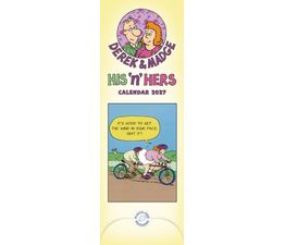 Otter House - Derek &amp; Madge His n Hers Planner Slim Calendar 2027