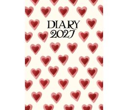Otter House - Emma Bridgewater Double Hearts A6 Diary 2027