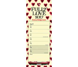 Otter House - Emma Bridgewater Double Hearts WTV Magnetic Calendar 2027