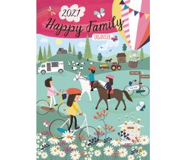 Otter House - Happy Family Planner A3 Calendar 2027