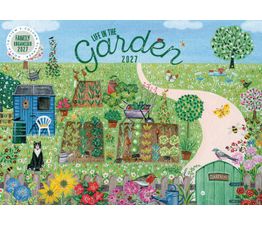 Otter House - Life in the Garden MTV Planner A4 Calendar 2027