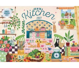 Otter House - Life in the Kitchen MTV Planner A4 Calendar 2027