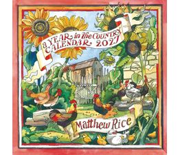 Otter House - Matthew Rice A Year in the Country Wall Calendar 2027