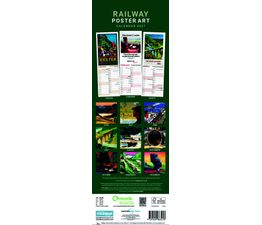 Otter House - Railway Poster Art NRM Slim Calendar 2027