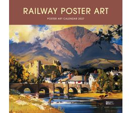 Otter House - Railway Poster Art NRM Wall Calendar 2027