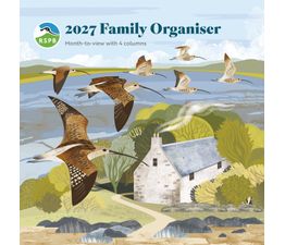 Otter House - RSPB Illustrated Househol Planner Wall Calendar 2027