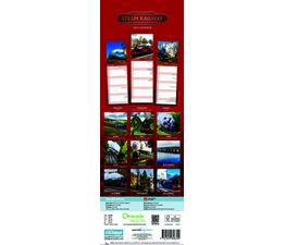 Otter House - Steam Railway Slim Calendar 2027