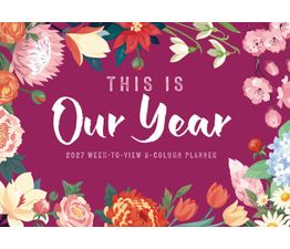 Otter House - This is Our Year WTV Planner A4 Calendar 2027