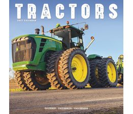 Otter House - Tractors Wall Calendar 2027
