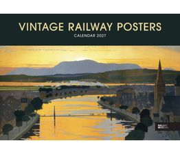 Otter House - Vintage Railway Posters NRM A4 Calendar 2027