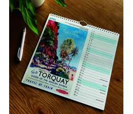 Otter House - West Country Poster Art NRM Wiro Wall Calendar 2027