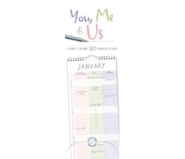 Otter House - You Me and Us Planner Slim Calendar 2027