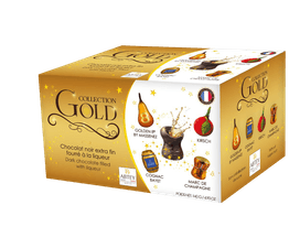 Abtey - Gold Collection Dark Chocolate filled with Liqueur
