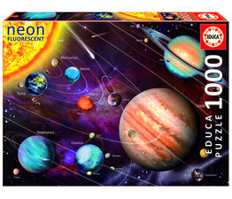 University Games - Neon Solar Systems 1000 piece puzzle - 14461