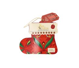 English Tea Shop Organic - Santa's Brew Red Stocking 8 Tea Bag Sachets