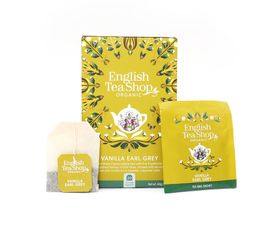English Tea Shop Organic - Vanilla Earl Grey 20 Tea Bag Sachets