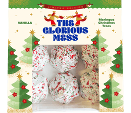 The Glorious Mess - 9 Vanilla Meringue Christmas Trees