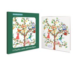 12 Days of Christmas Charity Pack of Christmas Cards