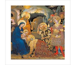 Adoration Of The Magi 1423 Christmas Card