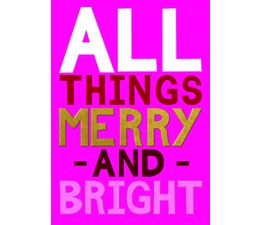 All Things Merry &amp; Bright Christmas Card