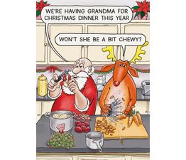 Bit Chewy Christmas Card