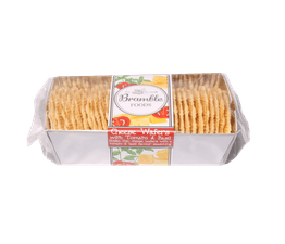 Bramble Foods - Cheese Wafers with Tomato &amp; Basil 120g