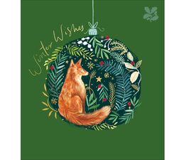 Christmas Fox Christmas Card