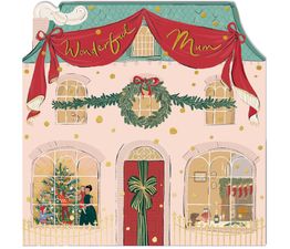 Wonderful Mum Christmas Home Christmas Card