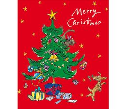 Christmas Tree Capers Christmas Card