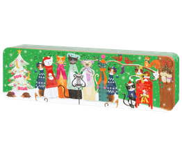 Grandma Wild's - Embossed Catmas Carolers Tin