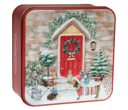 Grandma Wild's - Embossed Festive Doorstep Tin