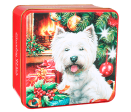 Grandma Wild's - Embossed Westie by Tree Tin