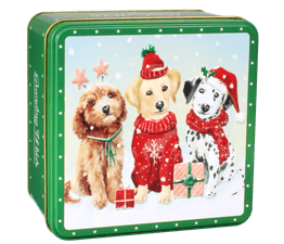 Grandma Wild's - Embossed Jingle Paws Tin