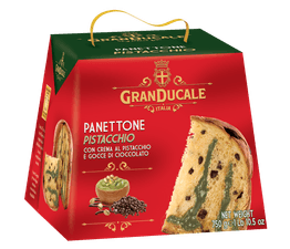 GranDuCale - Pistachio Cream Filled Panettone 750g