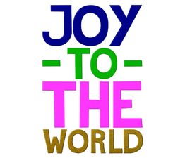 Joy To The World Christmas Card