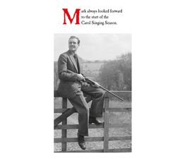 Man With A Rifle Christmas Card