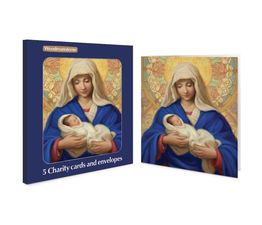 Mary &amp; Jesus Charity Pack of Christmas Cards