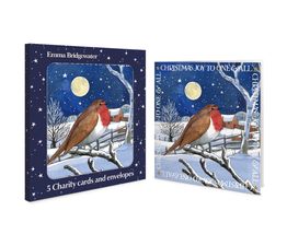 Midnight Robin Charity Pack of Christmas Cards