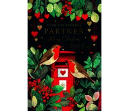 Partner Robins Christmas Card