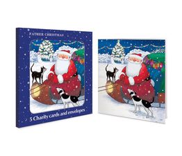 Santa &amp; Friends Charity Pack of Christmas Cards