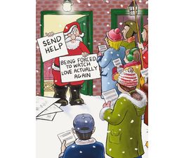 Send Help Christmas Card