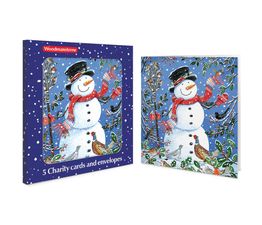 Snowman and Friends Charity Pack of Christmas Cards