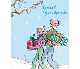 Grandparents Special Delivery Christmas Card