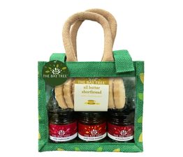 The Bay Tree - Green Sweet Jute Bag