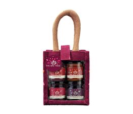The Bay Tree - Red Sweet Jute Bag
