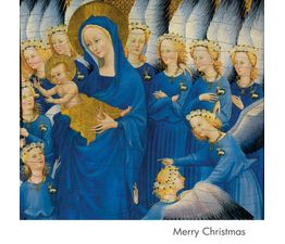The Wilton Diptych Angels Christmas Card