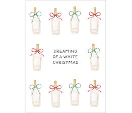 White Christmas Christmas Card