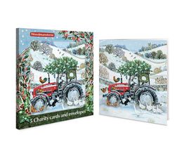 Winter Farm Charity Pack of Christmas Cards